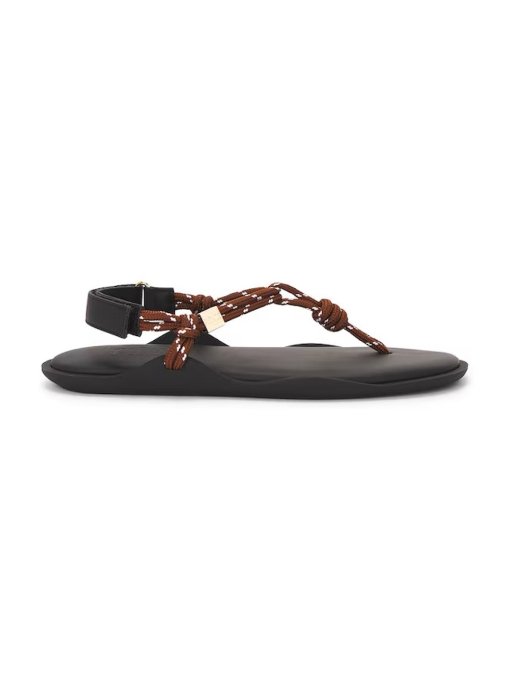 FLÒWZE Flo Rope Sandal in Brown NWT